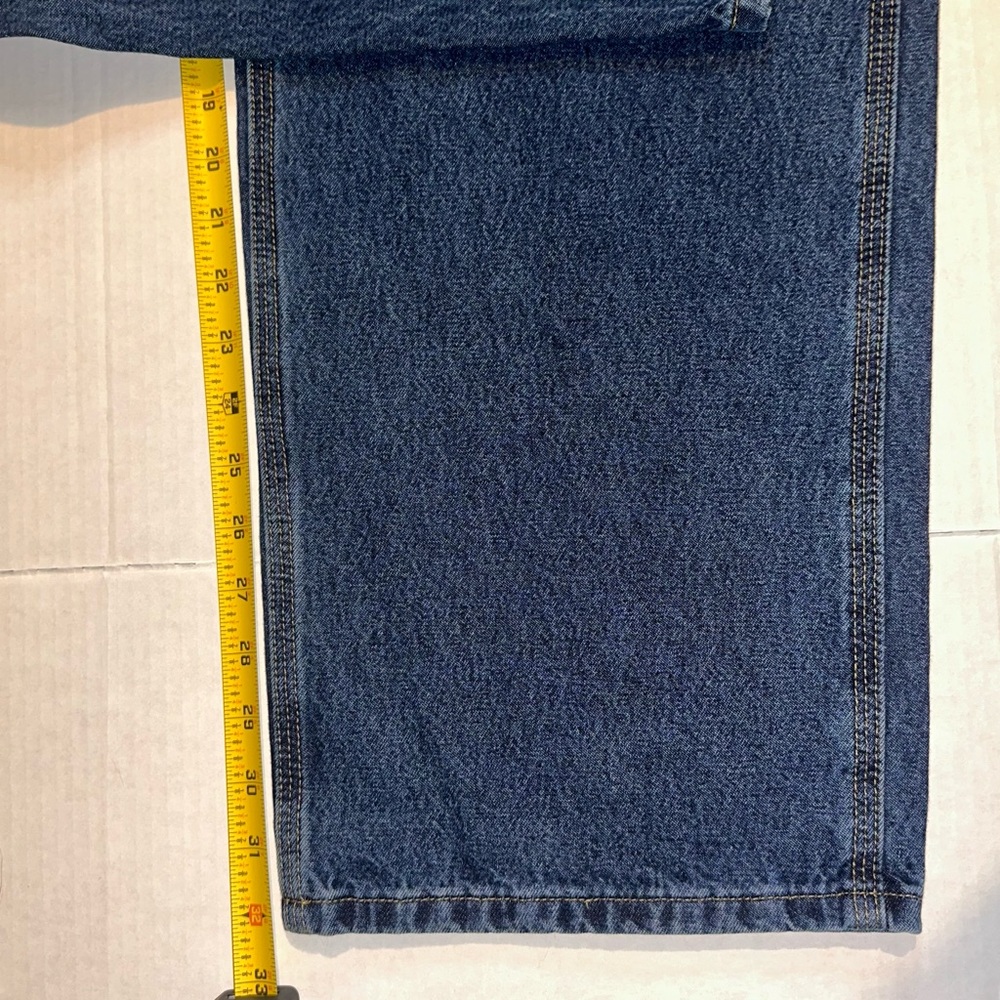 Carhartt Loose Original Fit‎ Work Dungaree Carpenter Jeans B13 DPS 36x32 NWT - Picture 8 of 12